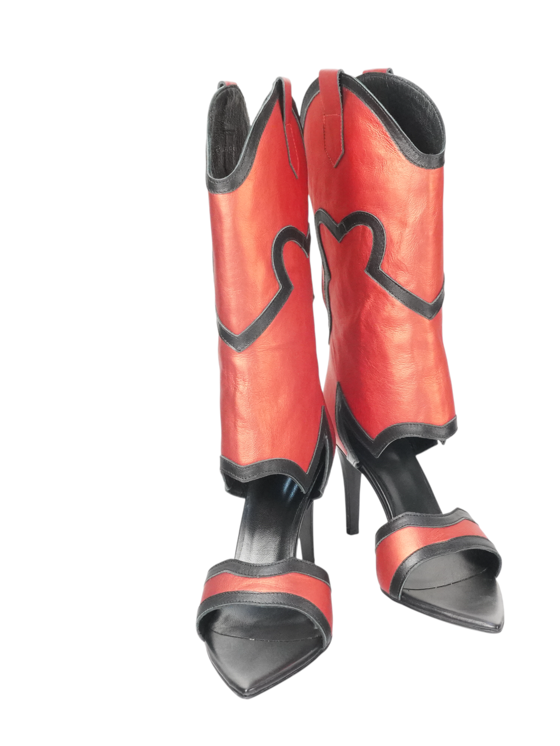 1 - kowbojki peep toe-2
