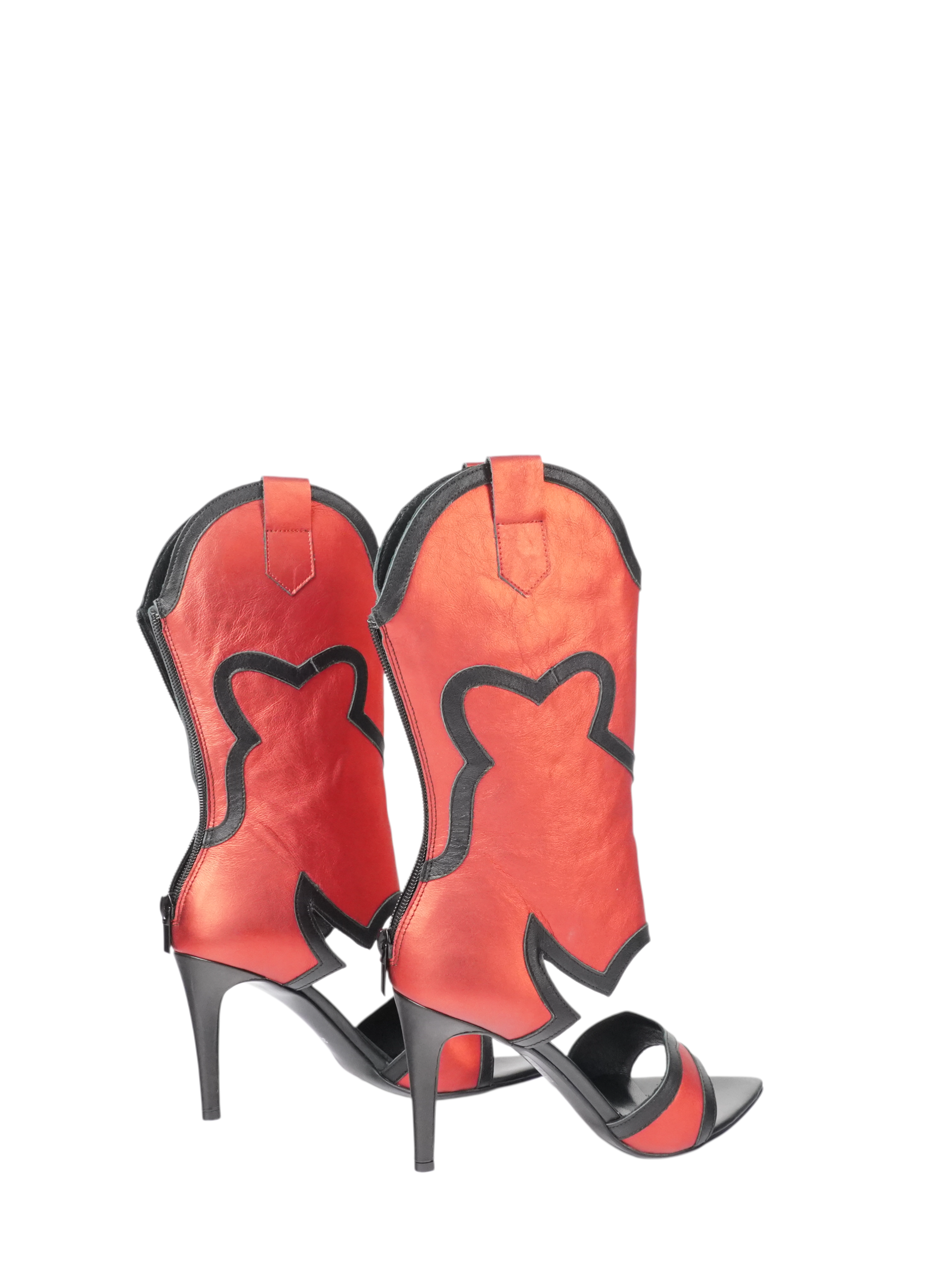 1 - kowbojki peep toe-4