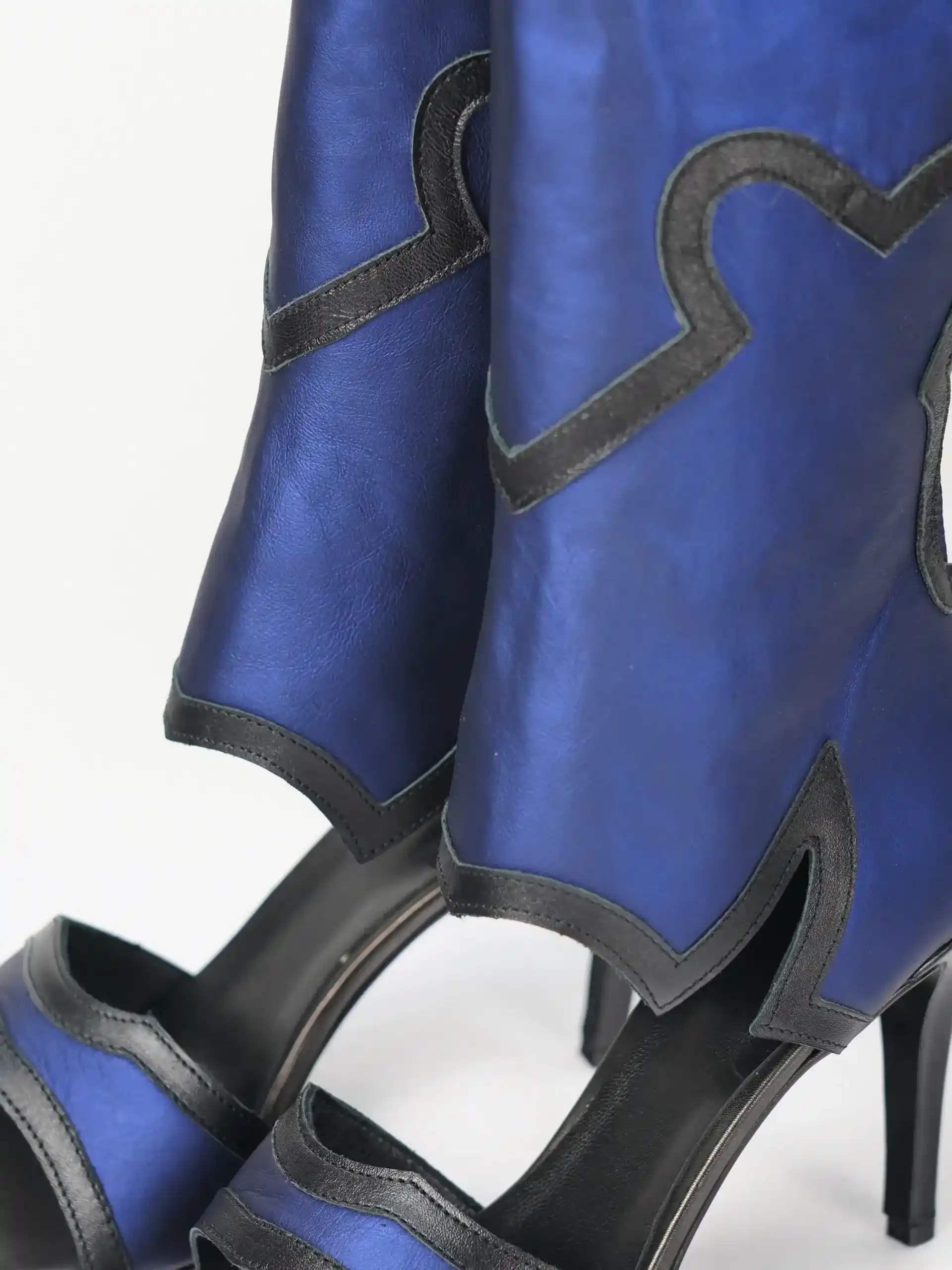 26 - kowbojki peep toe-5